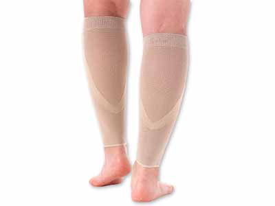 予約　日本製　麻混ふくらはぎサポーター（Ｖタイプ）写真