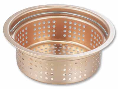 予約　純銅製ゴミポケット浅型写真