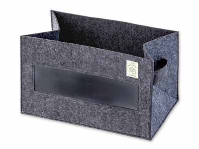 Ｆａｍｉｋａｊｉ育てるフェルトプランター　角浅型写真