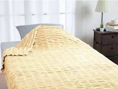 ウォームサポート　シングルケット　クリーム写真