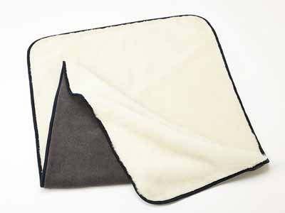 メリノンのマルチブランケット(ブルーグレー)写真