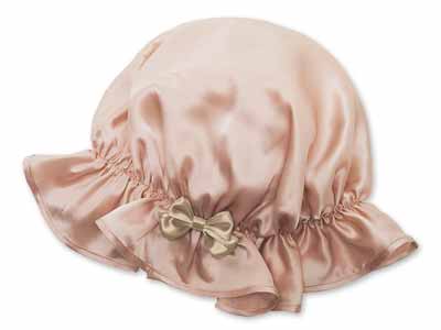 予約　シルクシャイニーナイトキャップ写真