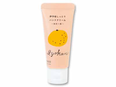 予約　伊予柑しっとりハンドクリーム写真