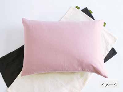 紡々（つむぎ）ガーゼの枕カバー　珊瑚写真