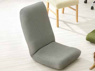 予約　ＮＥＷフィットする簡単椅子カバー　グレー写真
