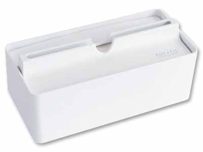 フィルフィットペーパータオルケース　リップタイプ　ホワイト写真