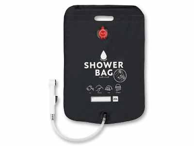 小さく保存！ストッパー付シャワーバッグ写真