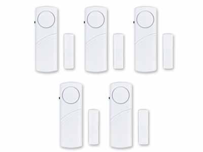 防犯ドア窓アラーム　5台写真