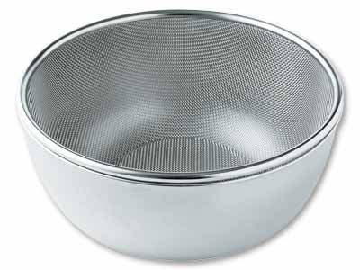 予約　逸品物創　ザル・ボウルセット　21CM写真