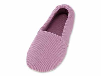 予約　ルームシューズ　エスパド　紫　Ｌ写真