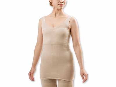 予約　日本製　なめらかな肌触りのニットキャミソール写真