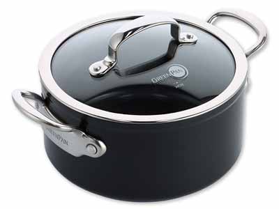 グリーンパン　バルセロナプロ　キャセロール　20CM写真