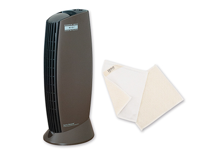 空気清浄機イオニックブリーズＭＩＤＩ　カフェモカ　限定クロス2枚付写真