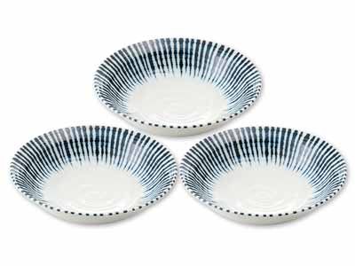 予約　美濃焼　十草煮物＆おでん鉢（1コ）写真