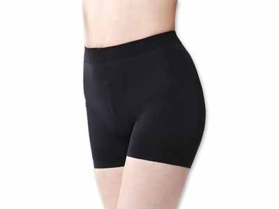 予約　ＲＡＫＵＮＡ　整体ガードル　ブラック　Ｍ−Ｌ写真