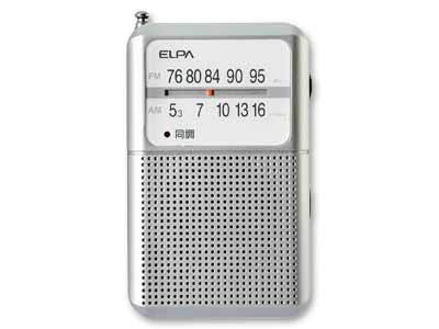 ＡＭ／ＦＭ電池長持ちラジオ　ＥＲ−Ｐ80Ｆ写真