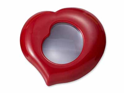 予約　マグネット付ルーペ　レッド写真