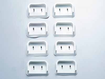 予約　Ｌ型プラグカバー8コ入り写真