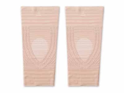 極薄ひざＷライン構造サポーター　ＬＬ写真