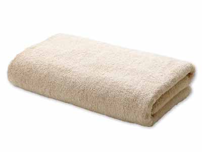 予約　こだわりオーガニックコットンタオル（バス1枚入）写真