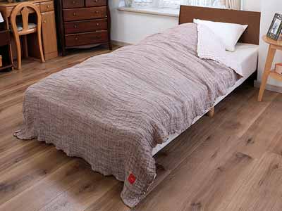 キャメル混ストレッチケット　シングル写真