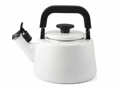 予約　コットンプラス笛吹ケトル2.1Ｌ　ホワイト写真