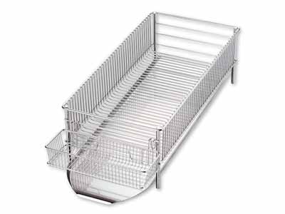 ラバーゼ　水切りかご　スリム横置き3点セット写真