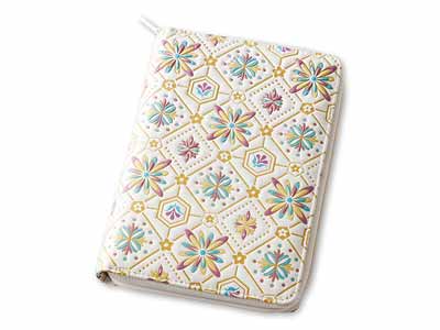 予約　文庫風　お薬手帳ケース写真