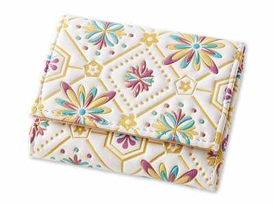 予約　文庫風　すっきり収まるミニ財布写真