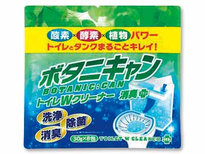 ボタニキャン トイレWクリーナー 消臭+ 8包組写真