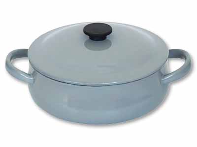 天一印　ＬＵＫＥ　浅型キャセロール25写真