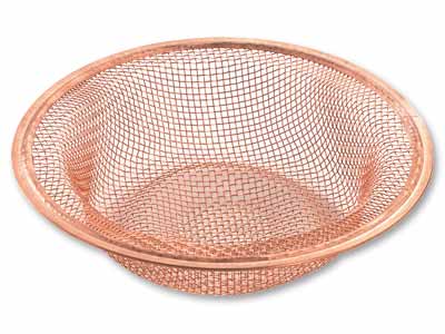 抗菌純銅排水口ゴミ受け　浅型写真