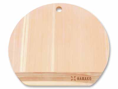 ひのき　Ｄ型まな板　ミニ写真