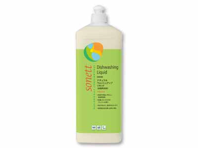 つめかえ用・ソネット ナチュラルウォッシュアップリキッド(食器用洗剤/レモングラス)写真