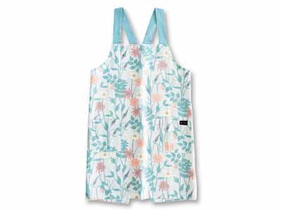 予約　ラ・エミーズ　エプロン　ボタニカル　ライトグリーン写真