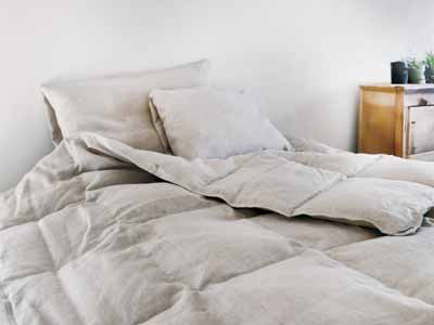 本麻ダウンケット　シングル写真