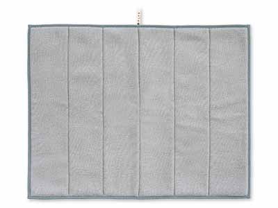 予約　プリスベイス水切り吸水マットＬサイズ　35×45　グレー写真