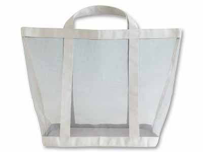 予約　サラッとメッシュ　ランドリーバッグ写真