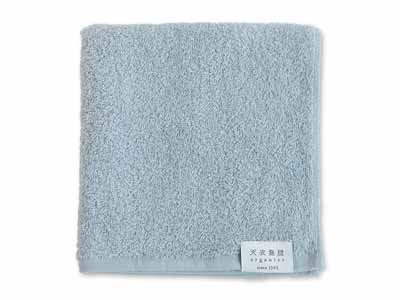 予約　天衣無縫サリュ　フェイスタオル　パウダーブルー写真