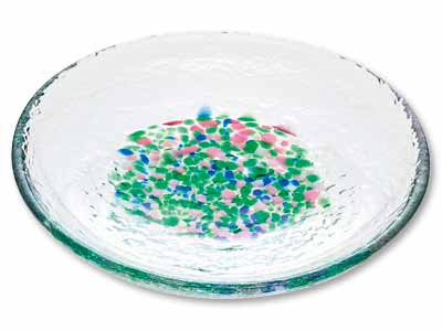 小さなお皿　ミドリ写真