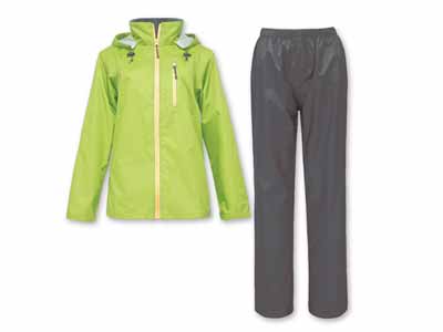 予約　ラミディレインスーツ　アップルグリーン　Ｌ写真