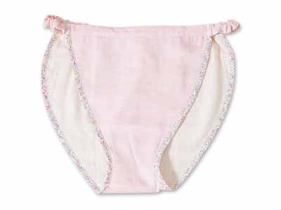 予約　フンディーフンディー　オーガニックコットン　ダブルガーゼ　ピンク　Ｌ写真