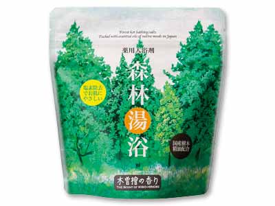薬用入浴剤　森林湯浴木曽檜の香り写真
