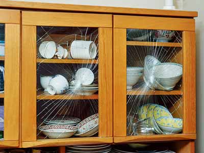 ガラス飛散防止フィルムワイド　46×180CM写真