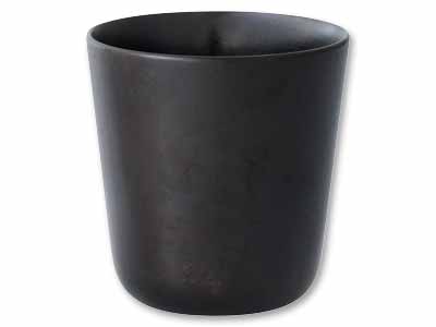 予約 URUSHI CUP 黒色 拭き漆塗写真