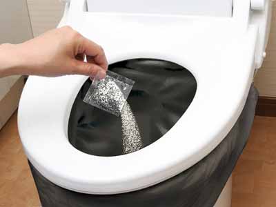 非常用トイレ　とくレット100回分写真