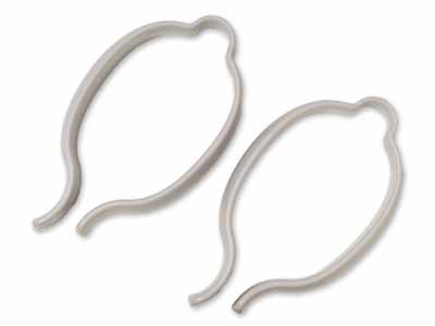 予約　袖のズレ落ちをとめる　アームクリップ2コ組写真