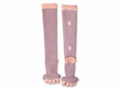 予約　ｂｌｏｏｍ　ｍｅ　足指ふくらはぎサポーター　パープル写真