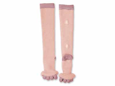 予約　ｂｌｏｏｍ　ｍｅ　足指ふくらはぎサポーター　ピンク写真