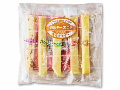 スティックチェダーチーズ5種セット写真